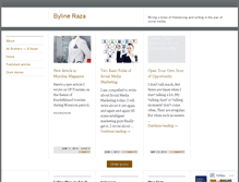 Tablet Screenshot of bylineraza.com